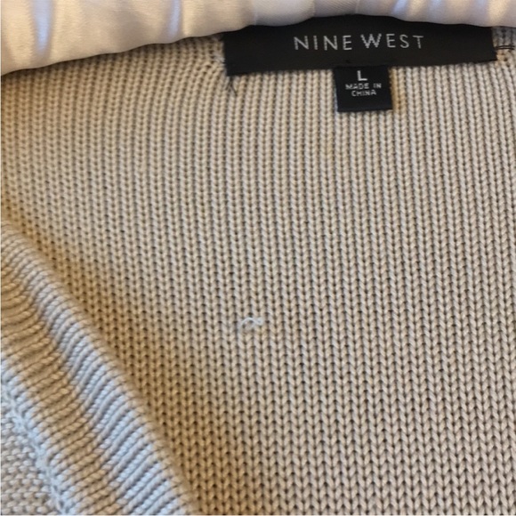 🍁Nine West Sz L Long Sweater🧡 - Picture 5 of 7